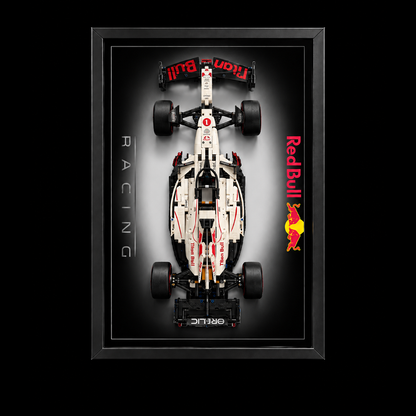 Quadro para F&oacute;rmula 1 - Max Verstappen RB21 degrad&ecirc;
