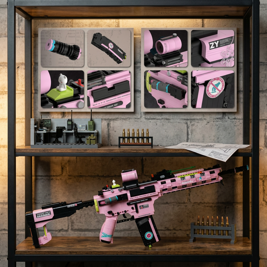 M4A1 Saccharine (1492 pe&ccedil;as)
