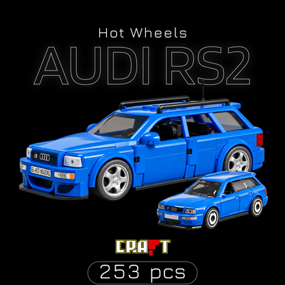 Hot Wheels - Audi RS2 (253 pe&ccedil;as) | Capa 1