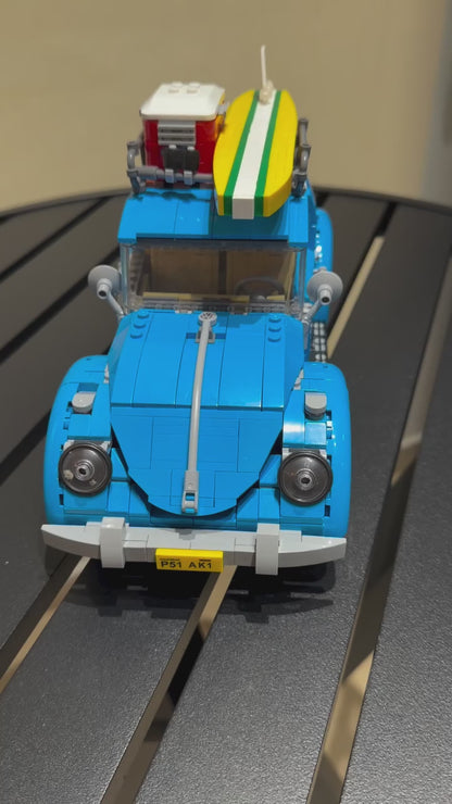 Fusca Azul do Surf (1193 pe&ccedil;as)