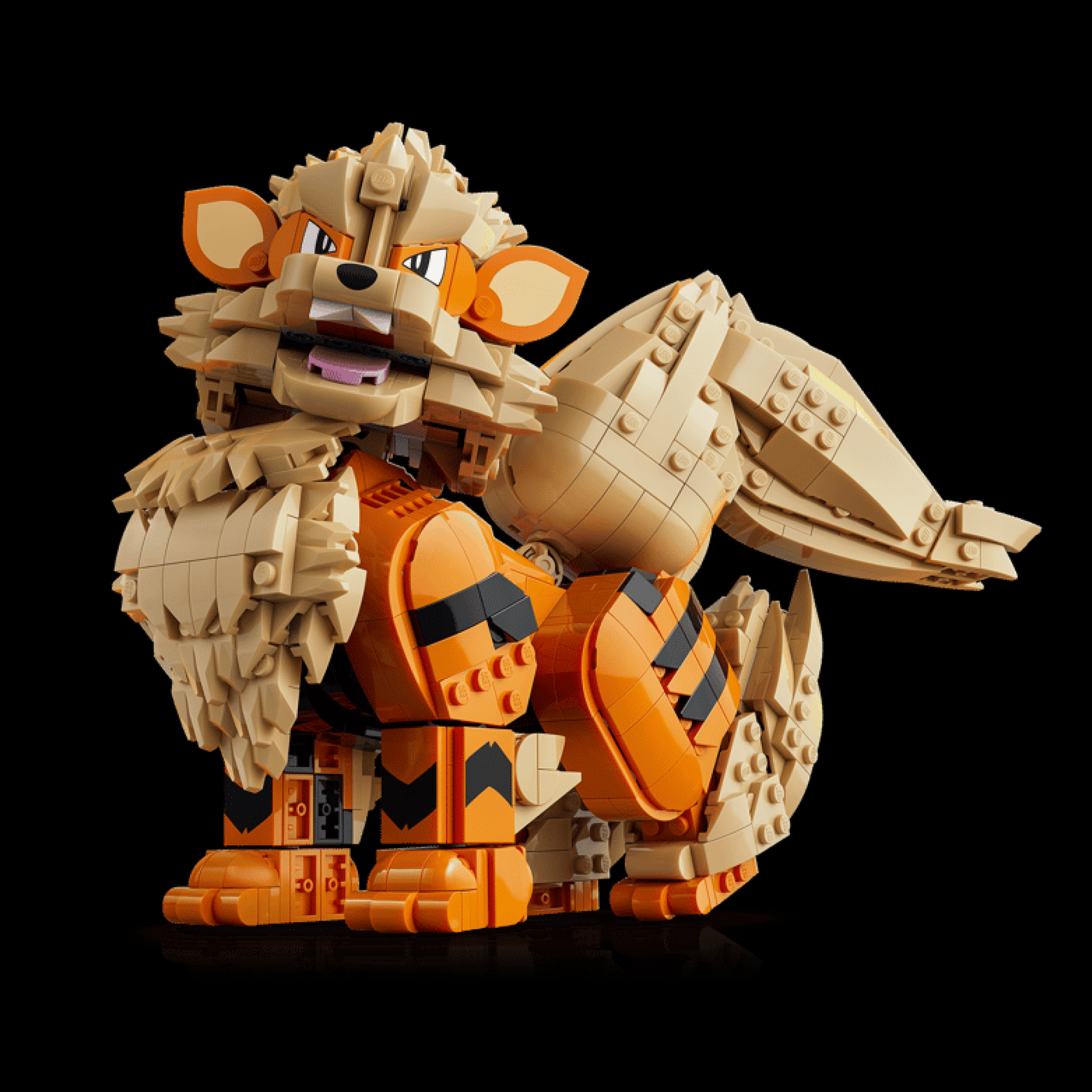 Pok&eacute;mon - Arcanine (1190 pe&ccedil;as)