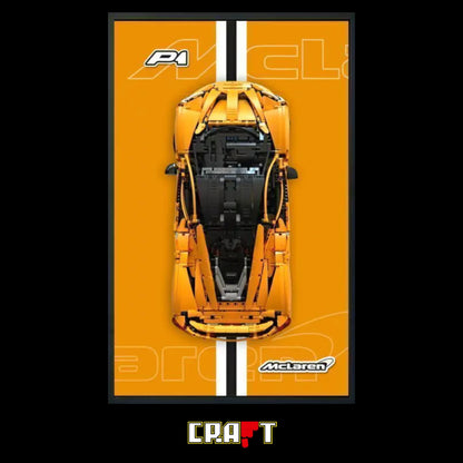 Quadro de Acr&iacute;lico para a McLaren P1