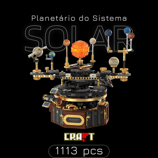 Planet&aacute;rio do Sistema Solar (1098 pe&ccedil;as)