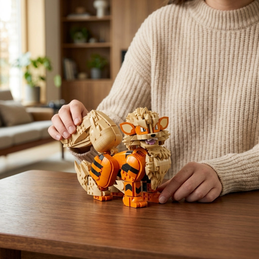 Pok&eacute;mon - Arcanine (1190 pe&ccedil;as) - m&iacute;dia narrativa 4