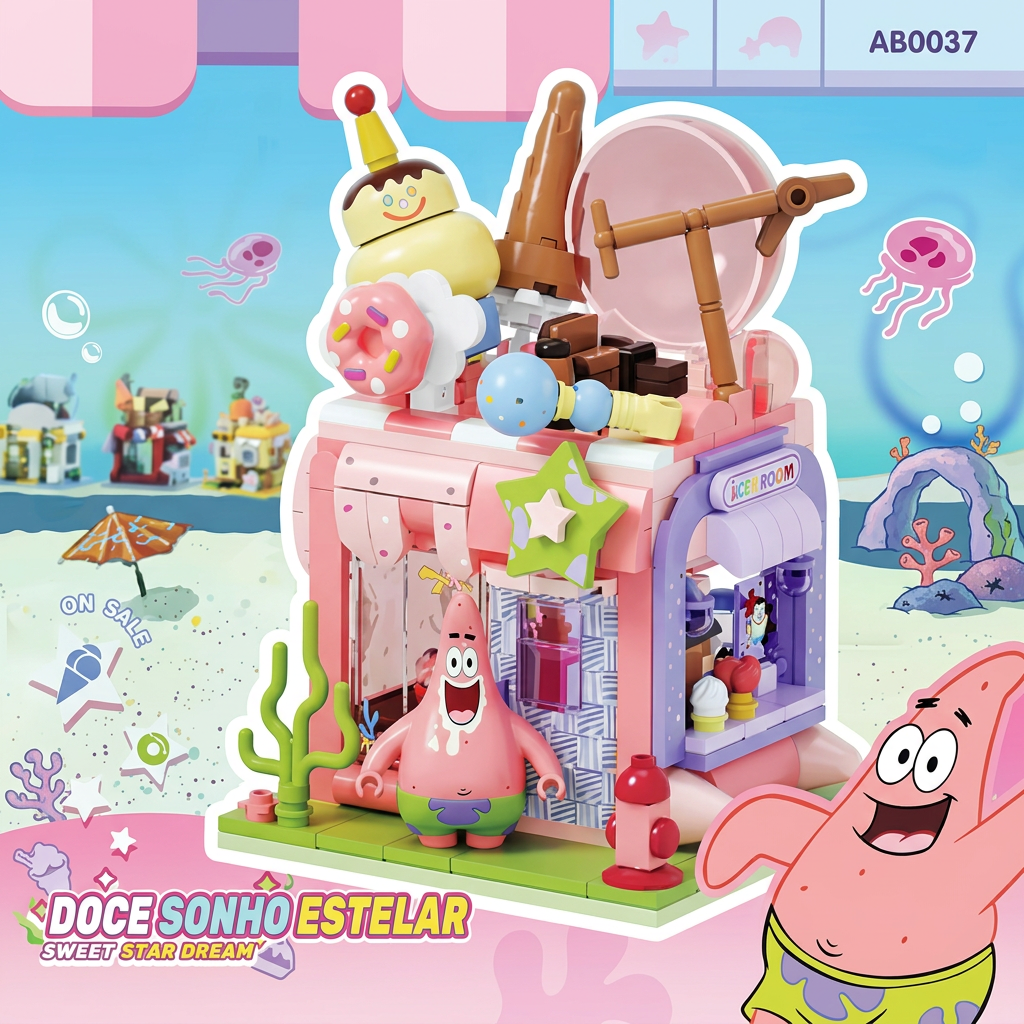 Bob Esponja - Sonho Estrelado do Patrick (327 pe&ccedil;as)