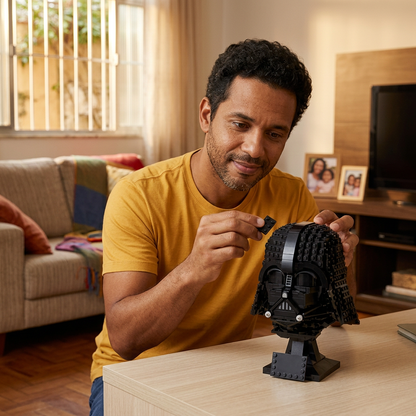 Capacete de Darth Vader (834 pe&ccedil;as)