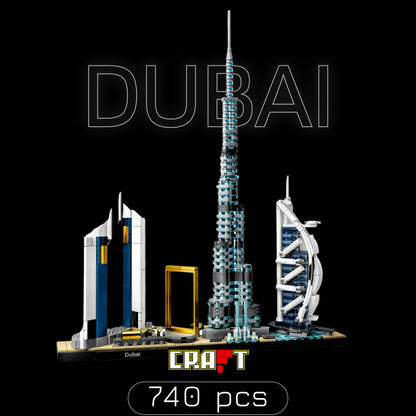 Cidade de Dubai (740 pe&ccedil;as)