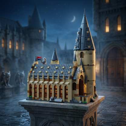 Harry Potter - O Grande Sal&atilde;o de Hogwarts (878 pe&ccedil;as)