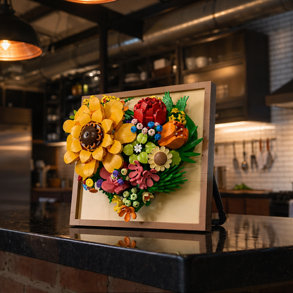 Moldura Floral 3D (781 pe&ccedil;as)