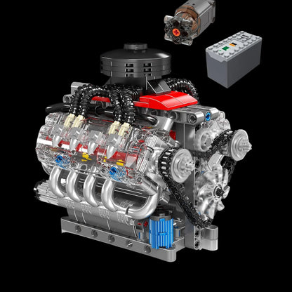 Motor V8 Chevy LSX454 (487 pe&ccedil;as)