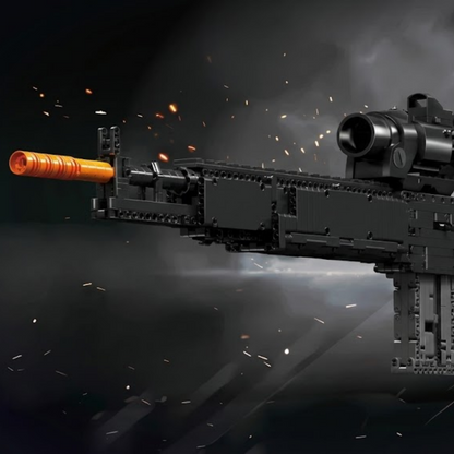 Rifle T&aacute;tico MK14 EBR (1656 pe&ccedil;as) - Brics Craft