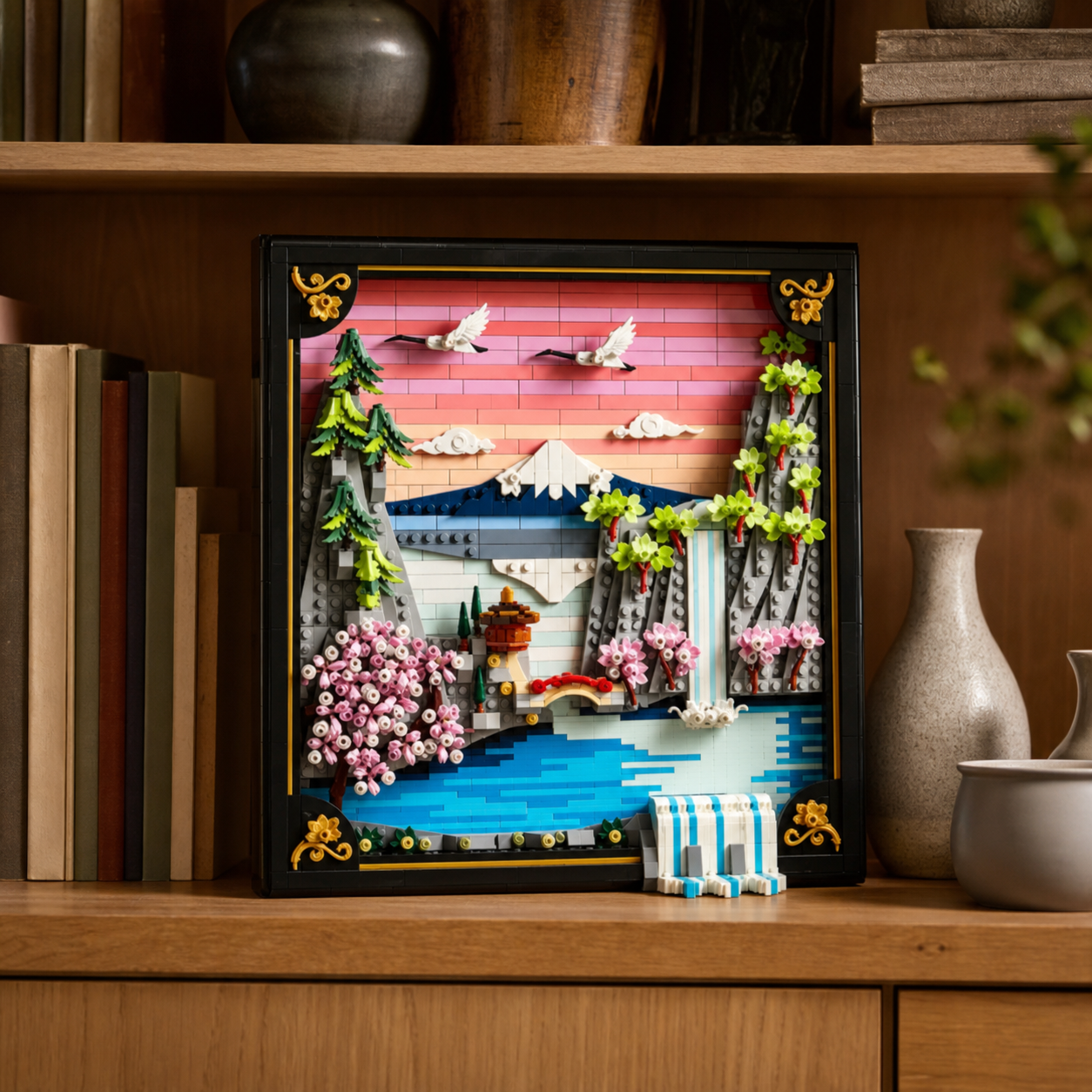 Quadro de Flor de Cerejeira Japonesa (1892 pe&ccedil;as)