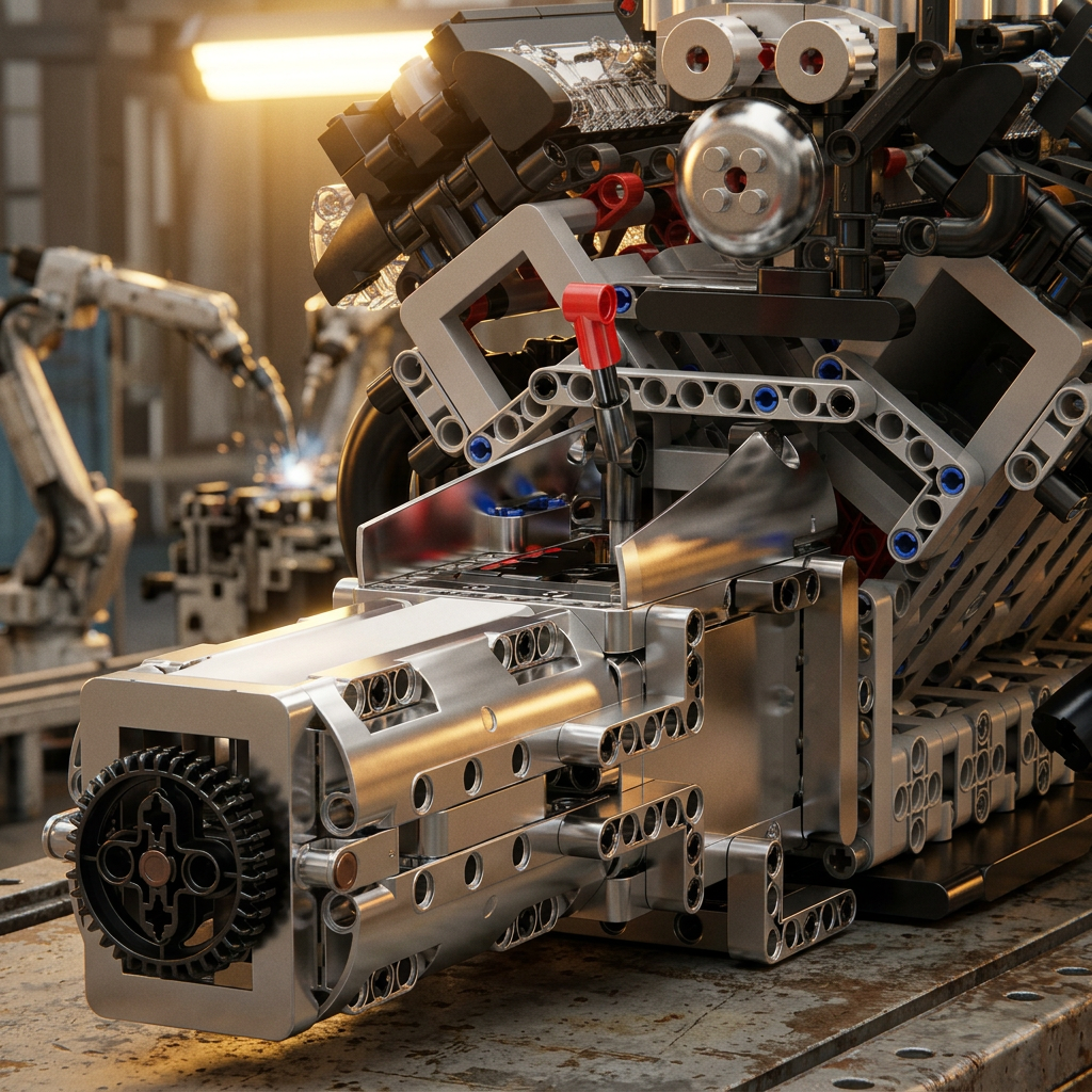 Motor V10 LFA (1834 pe&ccedil;as)