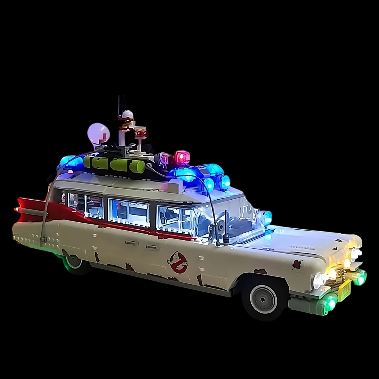 Kit de Ilumina&ccedil;&atilde;o para o Cadillac ECTO-1 dos Ca&ccedil;a-Fantasmas (2352 pe&ccedil;as)
