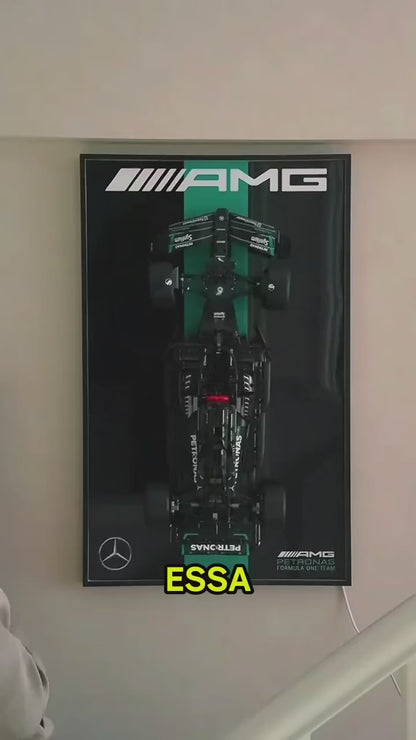 F&oacute;rmula 1 - Mercedes AMG W14 (1642 pe&ccedil;as)