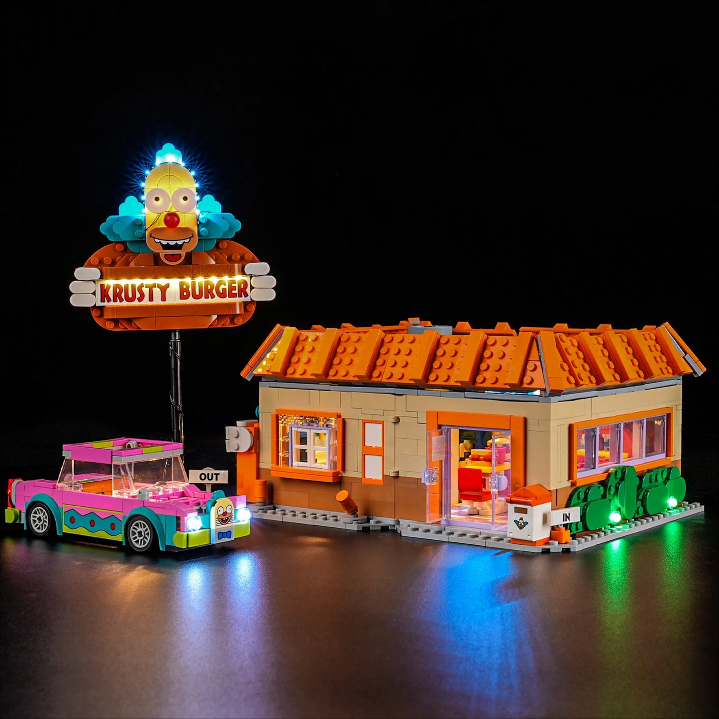 Kit de Ilumina&ccedil;&atilde;o para Os Simpsons - Krusty Burger