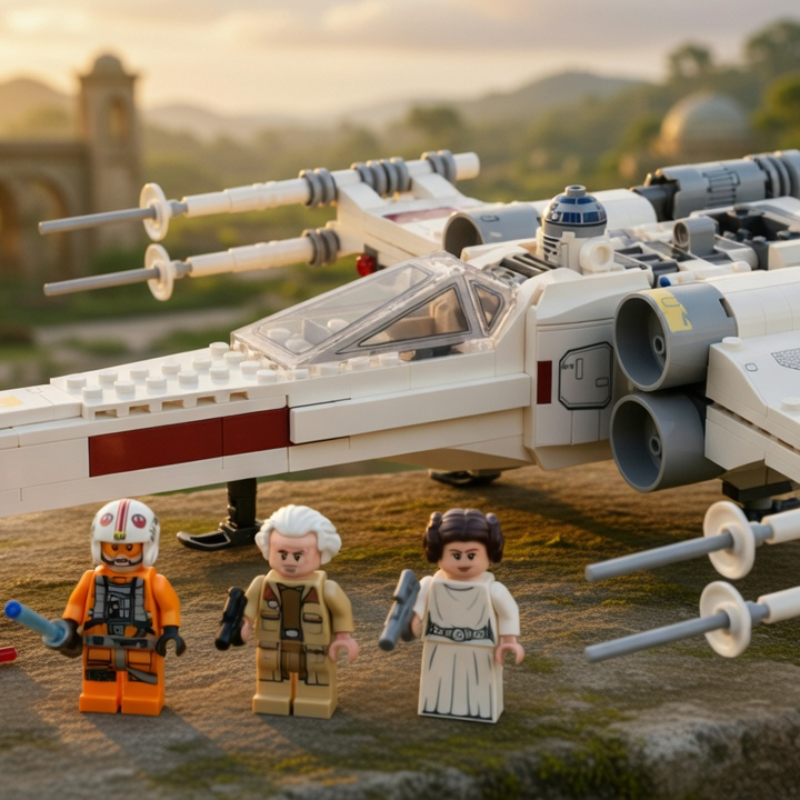 Star Wars - Ca&ccedil;a-Estelar X-Wing (474 pe&ccedil;as)