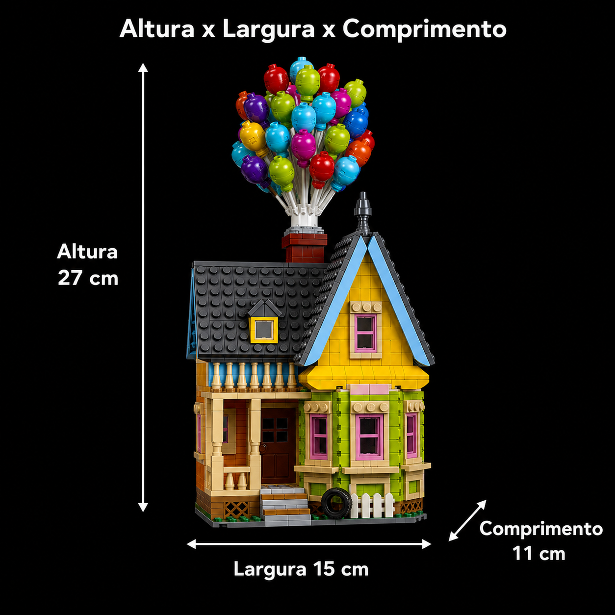 Casa de Up Altas Aventuras (598 pe&ccedil;as) - m&iacute;dia 10