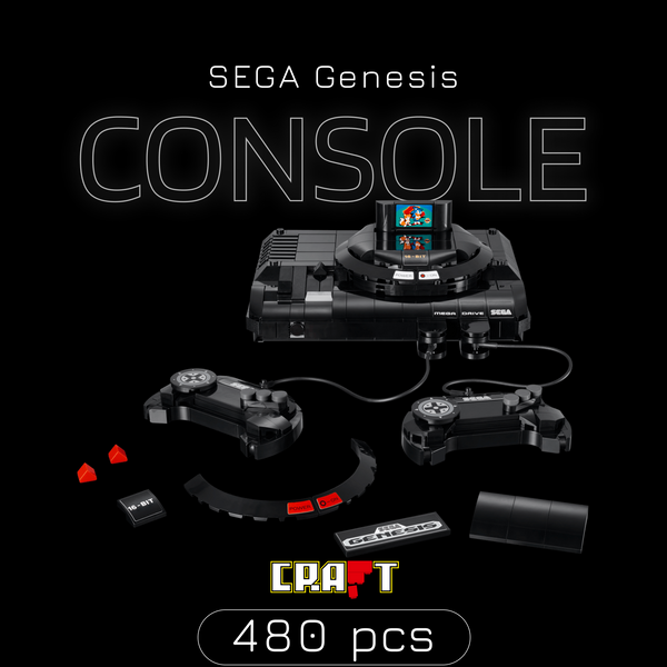 SEGA Genesis - Console (480 pe&ccedil;as)