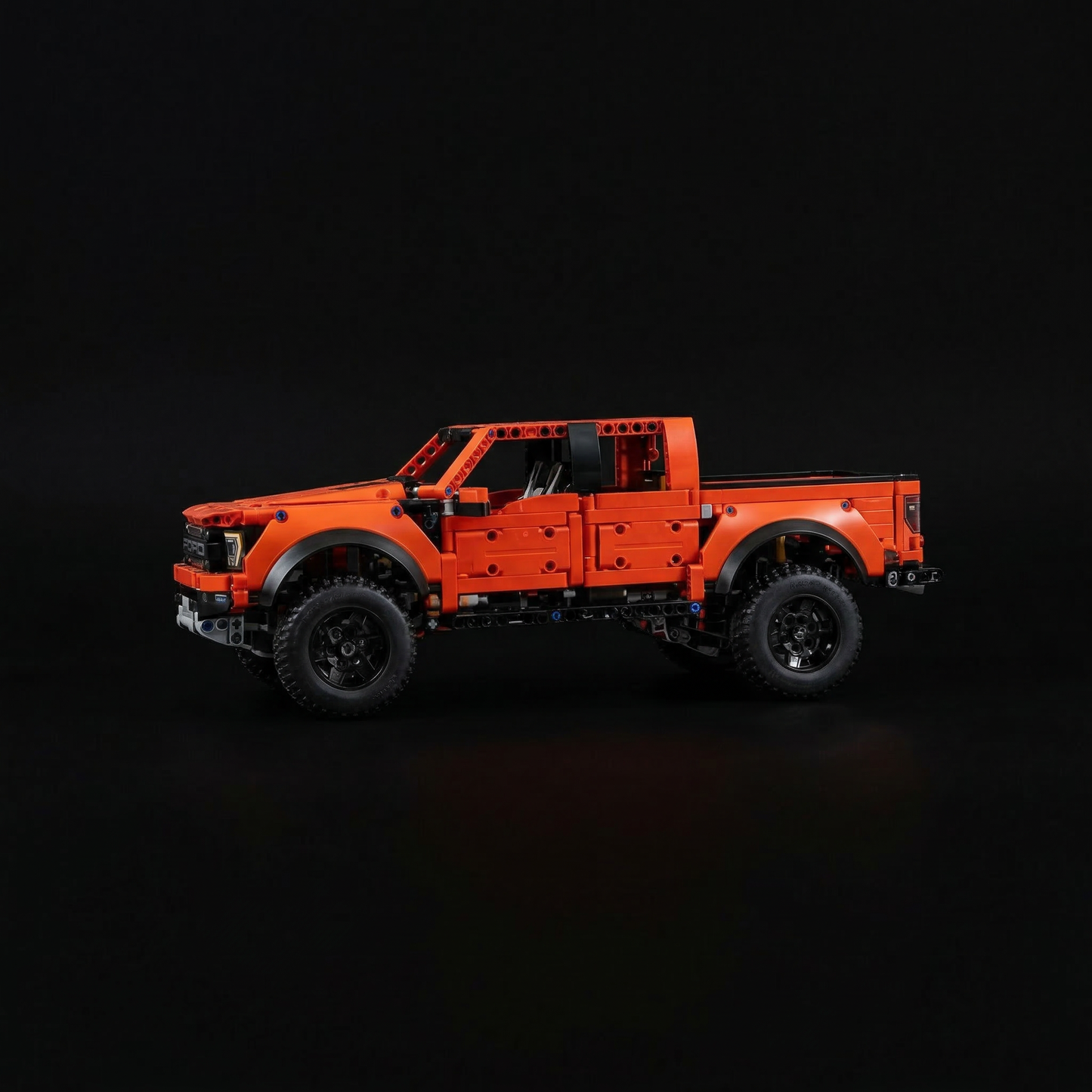 Ford F-150 Raptor Vermelho (1379 pe&ccedil;as)