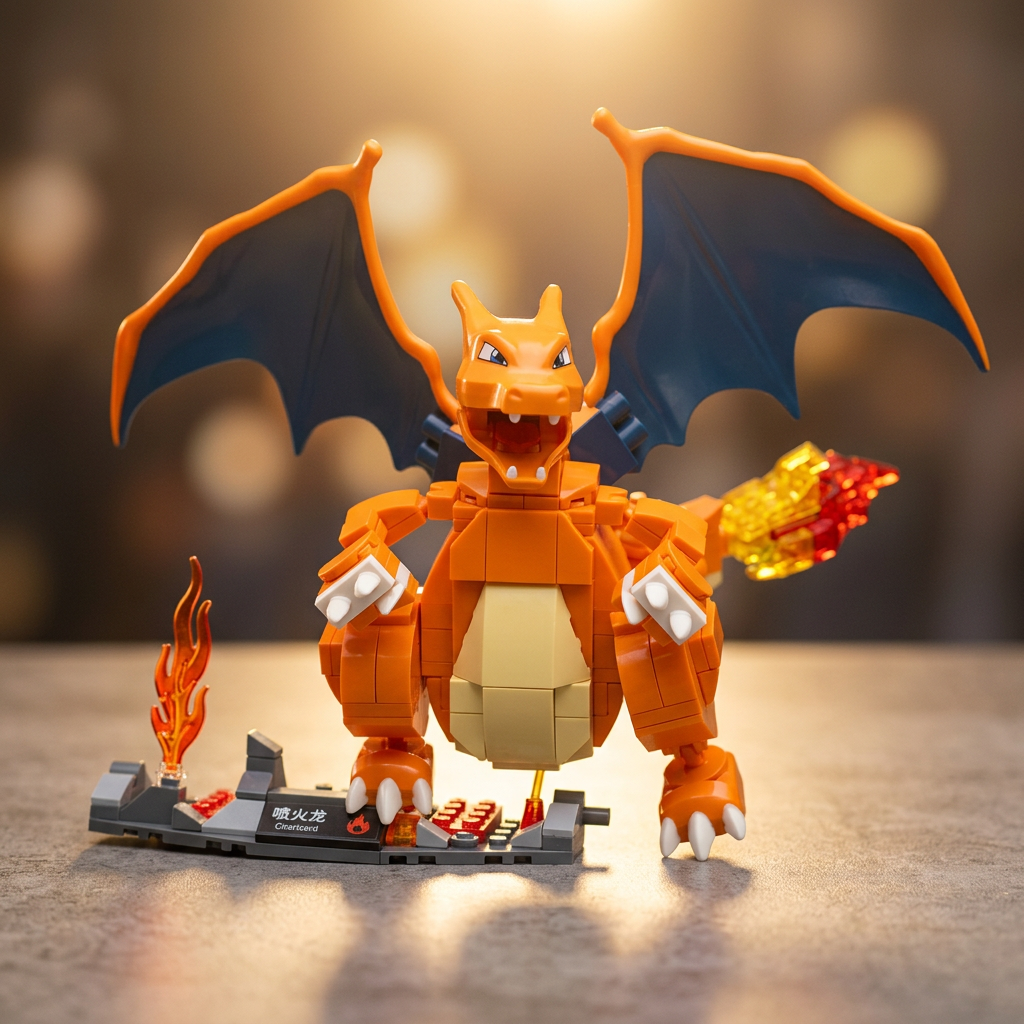 Pok&eacute;mon - Charizard (273 pe&ccedil;as)