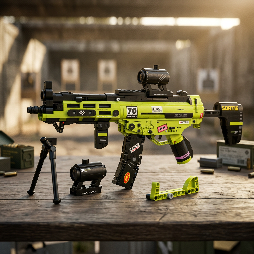 Submetralhadora MP5 (1698 pe&ccedil;as)