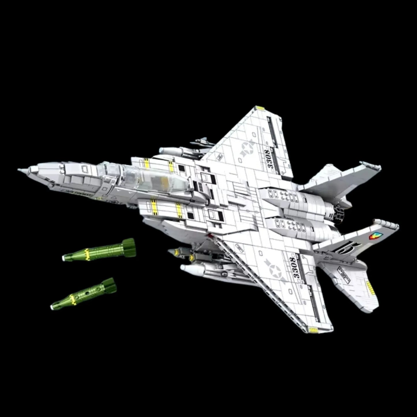 Ca&ccedil;a F-15 E (2216 p&ccedil;s) - Brics Craft