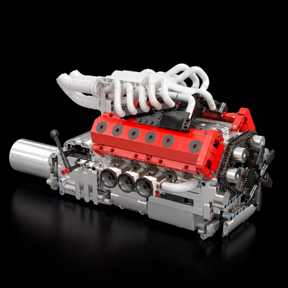 Motor V12 Aspirado Naturalmente (1366 pe&ccedil;as)