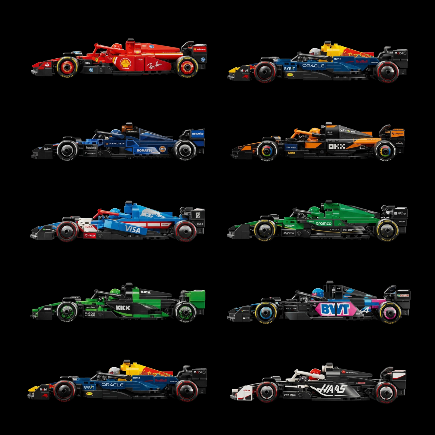 Speed Champions - Ultimate F&oacute;rmula 1 (2601 pe&ccedil;as)