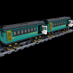 Trem com Motor El&eacute;trico (851 pe&ccedil;as)