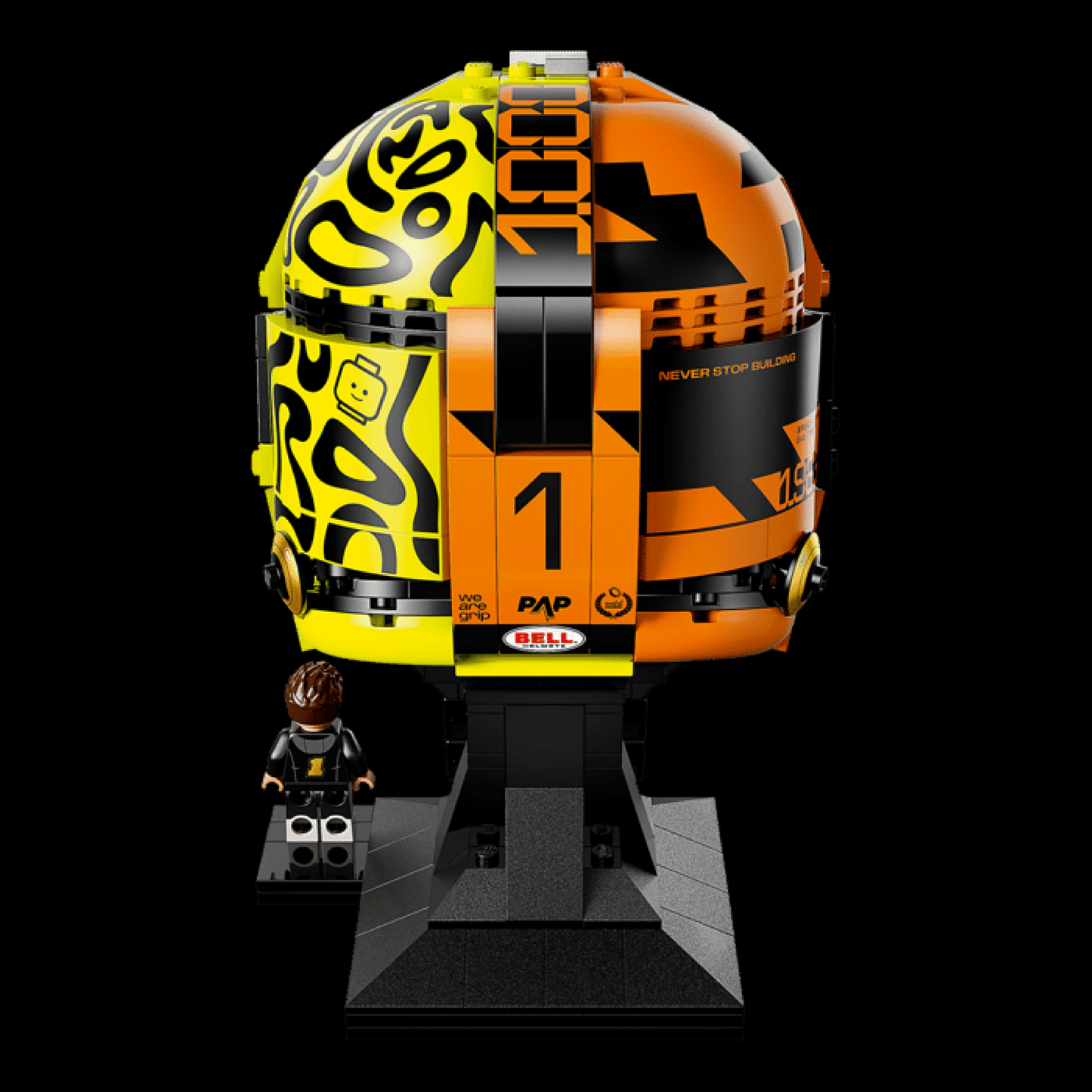 Capacete McLaren Mastercard - Lando Norris (793 pe&ccedil;as)