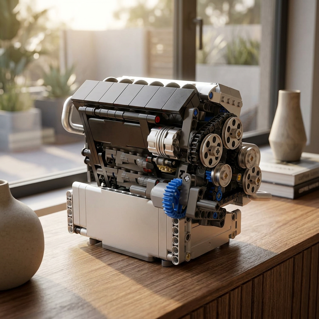 Motor S55 Inline-6 (744 pe&ccedil;as)