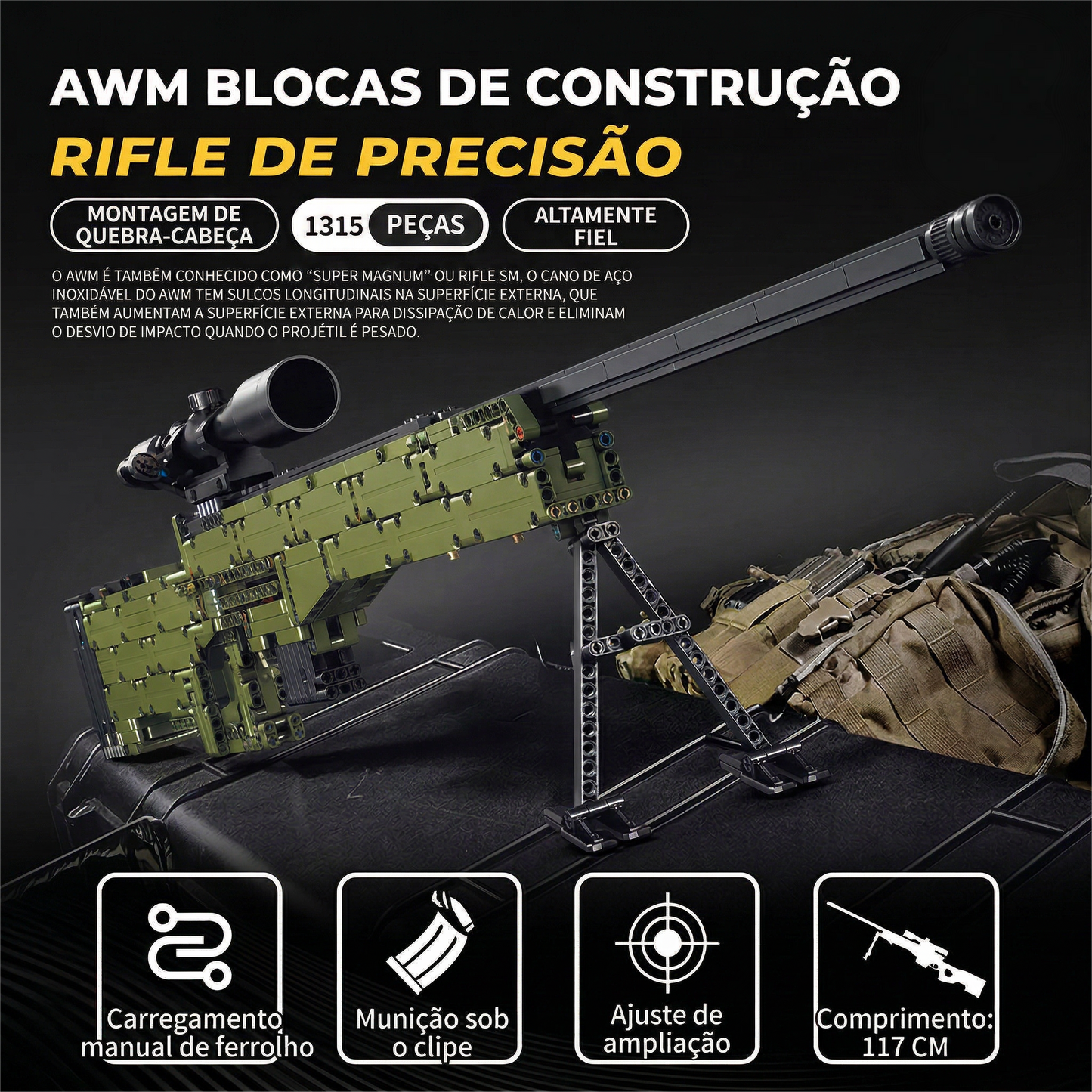 AWM (1315 pe&ccedil;as)