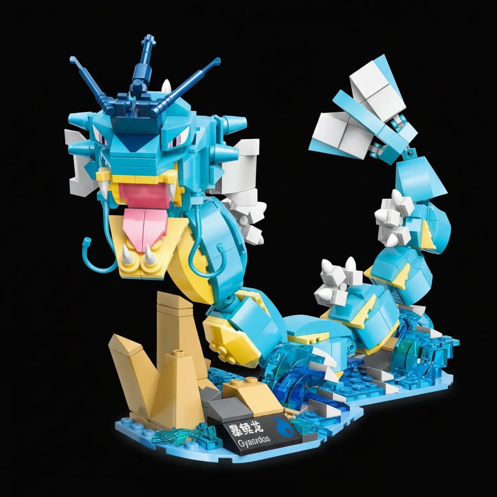 Pok&eacute;mon - Gyarados (481 pe&ccedil;as)