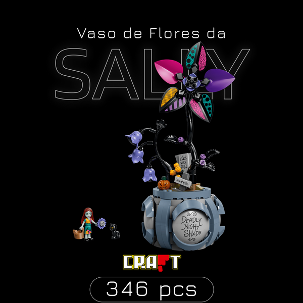 Vaso de Flores da Sally (346 peças)