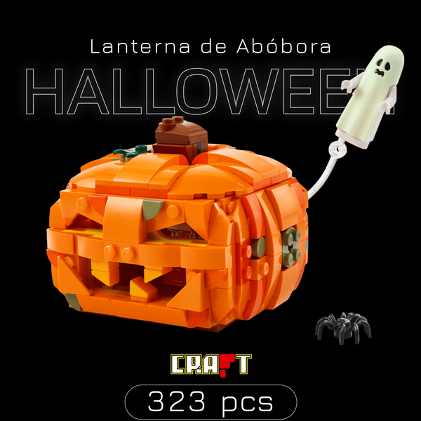 Halloween: Lanterna de Abóbora (323 peças)