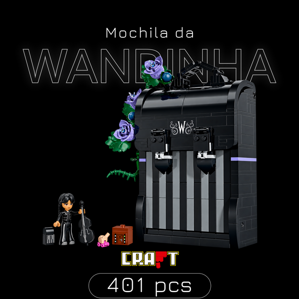 Mochila da Wandinha (401 peças)