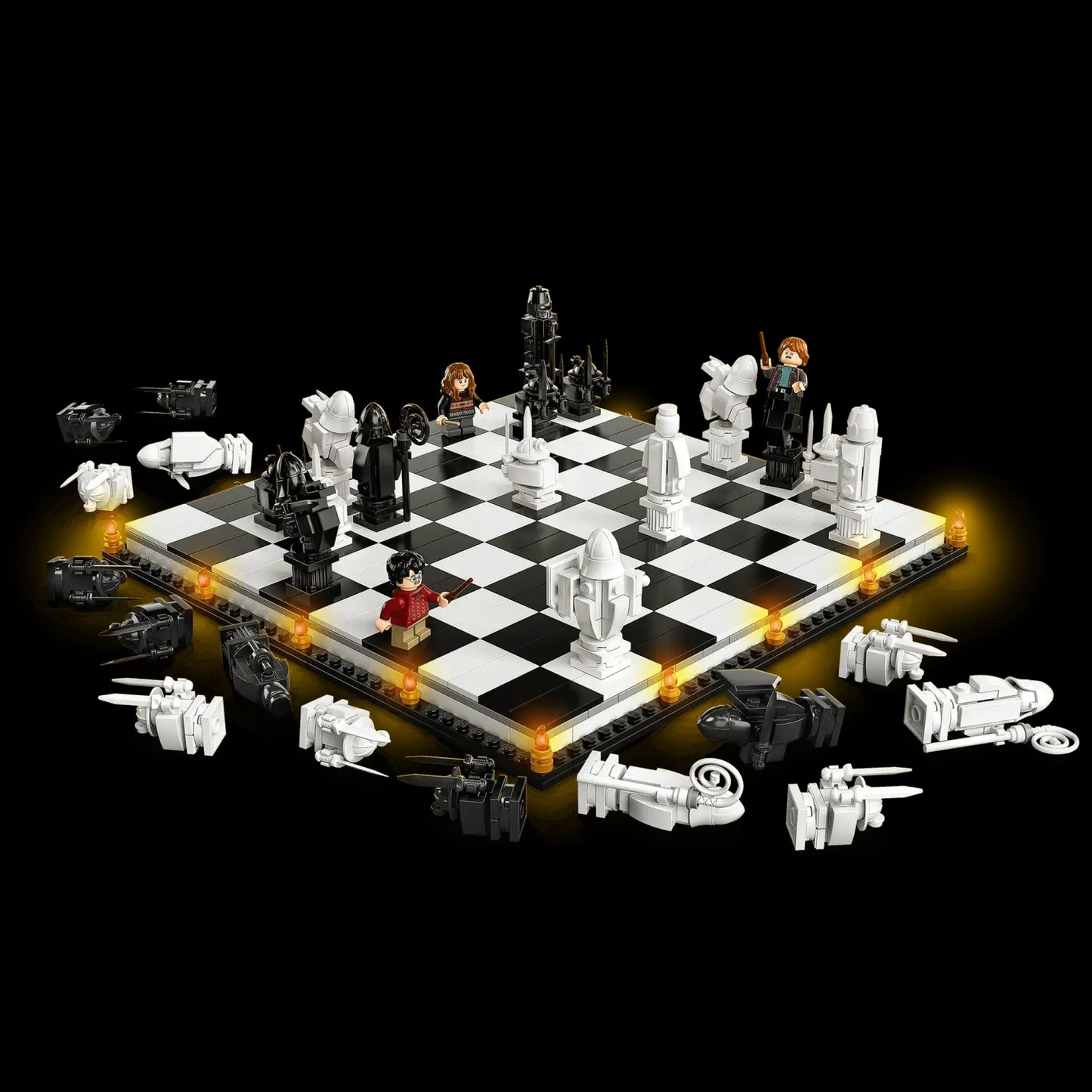 Harry Potter - Jogo de Xadrez dos Feiticeiros de Hogwarts - (876 pe&ccedil;as)