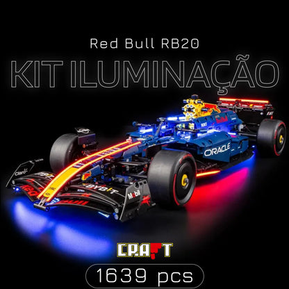F&oacute;rmula 1 - Red Bull RB20 Oracle (1639 pe&ccedil;as)