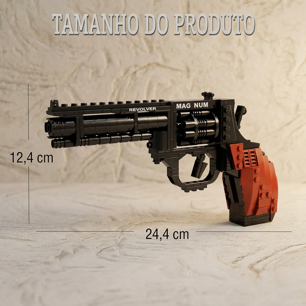 Rev&oacute;lver Rossi RM66 357 Magnum (300 pe&ccedil;as)