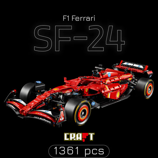 F&oacute;rmula 1 - Ferrari SF24 (1361 pe&ccedil;as)