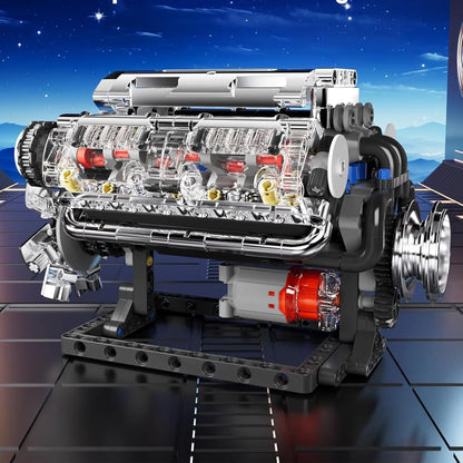 Motor V8 (535 pe&ccedil;as)