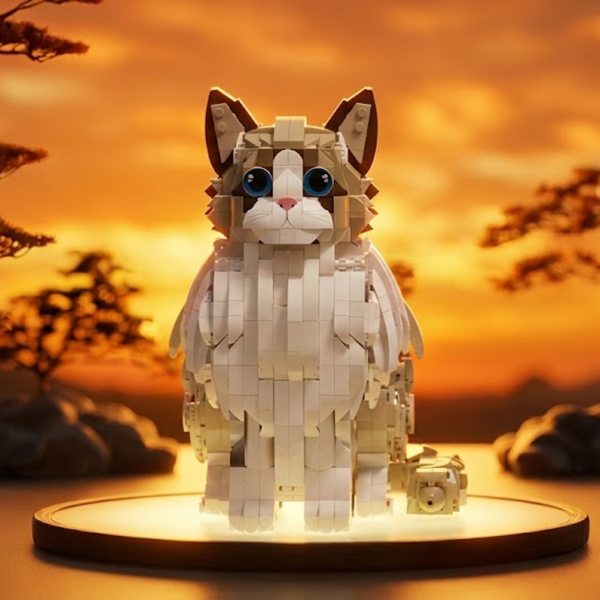 O Companheiro Perfeito: Gato Ragdoll (1438 pe&ccedil;as)