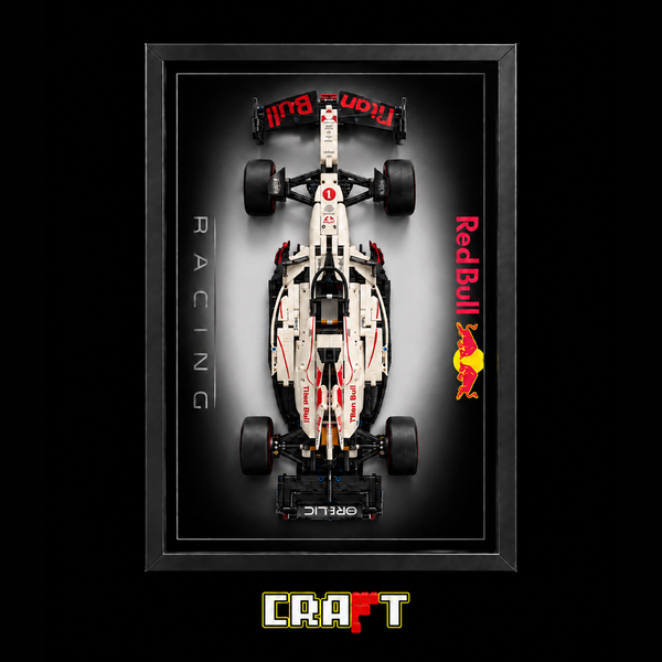Quadro para Fórmula 1 - Max Verstappen RB21 degradê