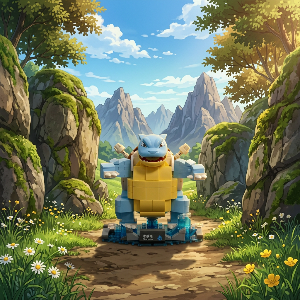 Pok&eacute;mon - Blastoise (385 pe&ccedil;as)