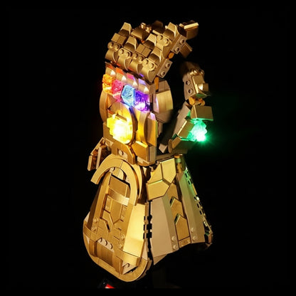 Kit de Ilumina&ccedil;&atilde;o para a Manopla do Infinito (589 pe&ccedil;as)