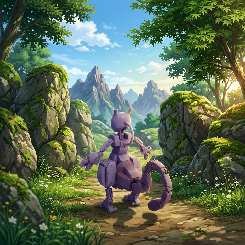 Pok&eacute;mon - Mewtwo (347 pe&ccedil;as)