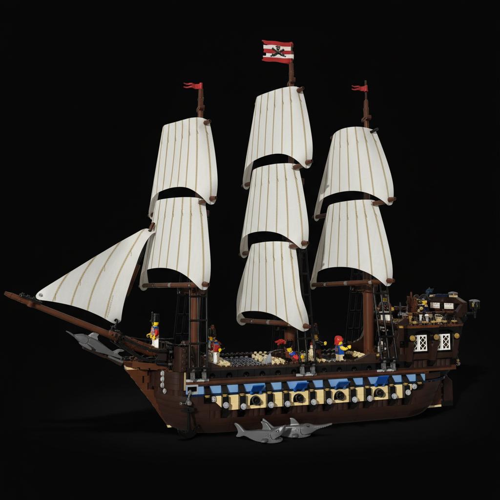 Navio Imperial do Caribe (1664 pe&ccedil;as)