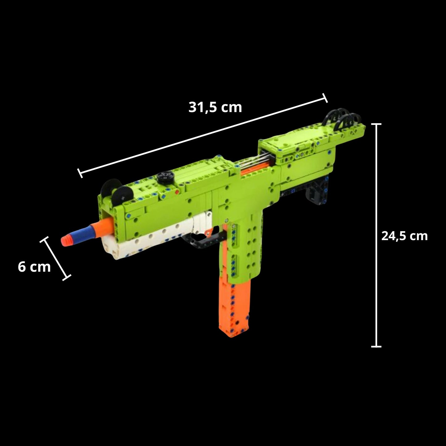 Mini UZI SMG (398 pe&ccedil;as)