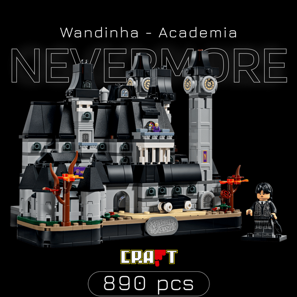 Wandinha: Academia Nevermore (890 peças)